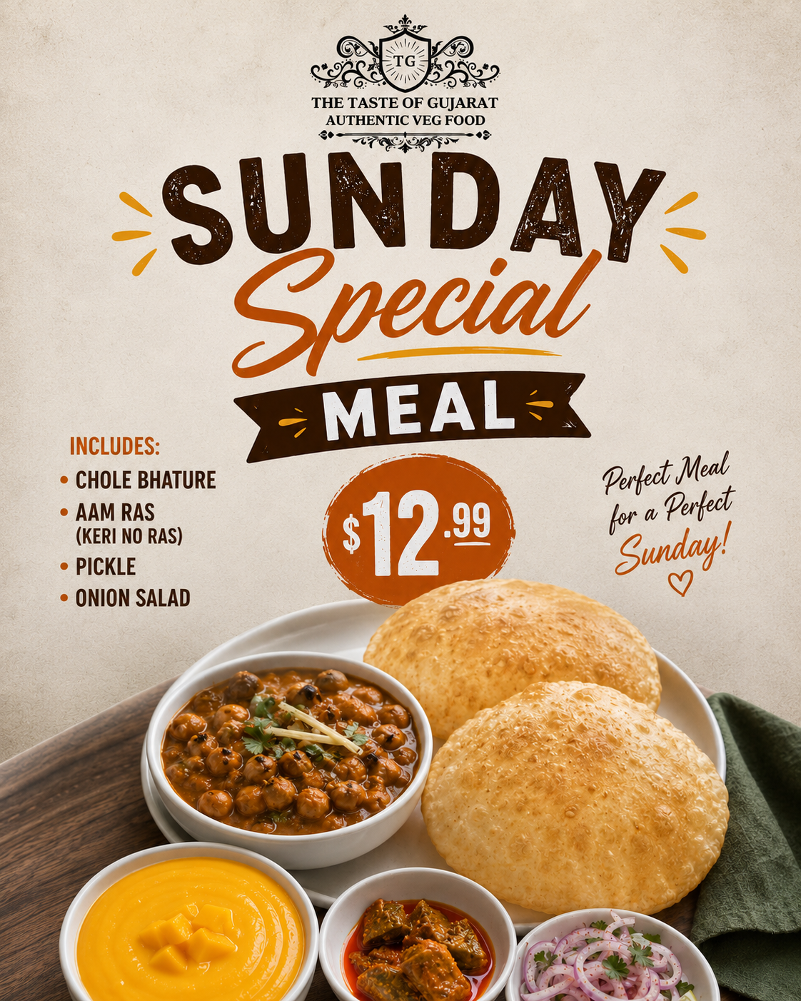 The Taste of Gujarat - Special Offer on Gujarati Food in Calgary